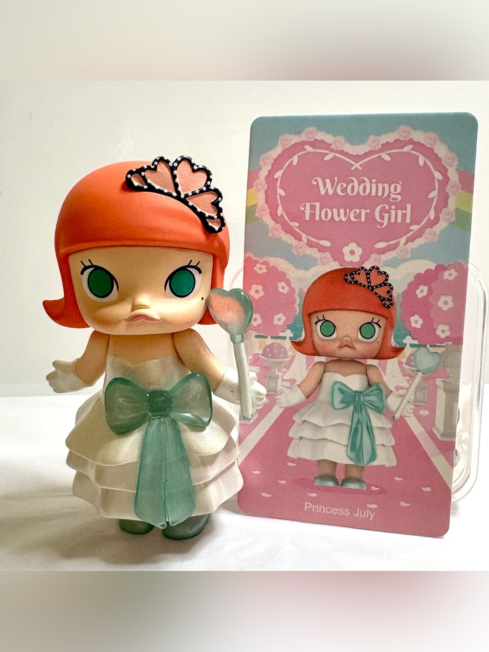 Molly as Princess July – Wedding Flower Girl Series. Discontinued.